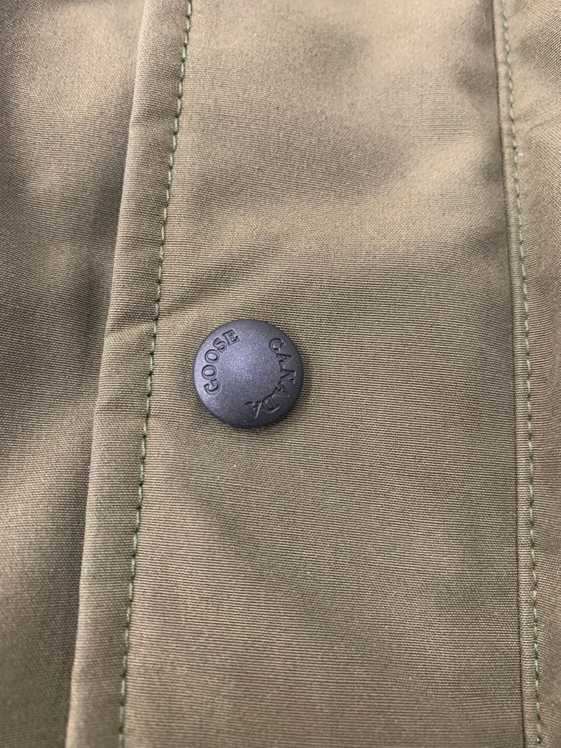 新品未使用 カナダグース ダウンベスト フリースタイル ミリタリーグリーンXL