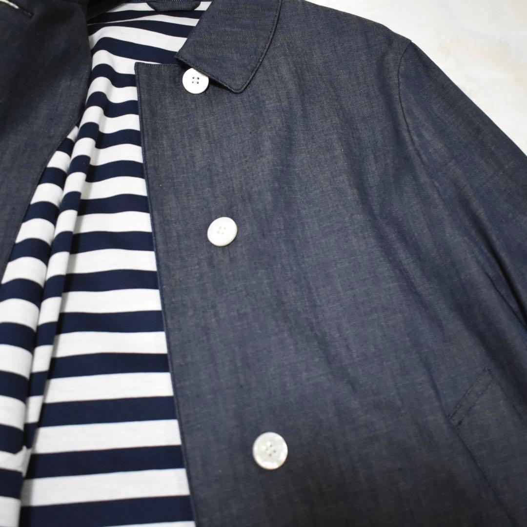 未使用✨マッキントッシュロンドン　デニム　ステンカラーコート　スプリングコート