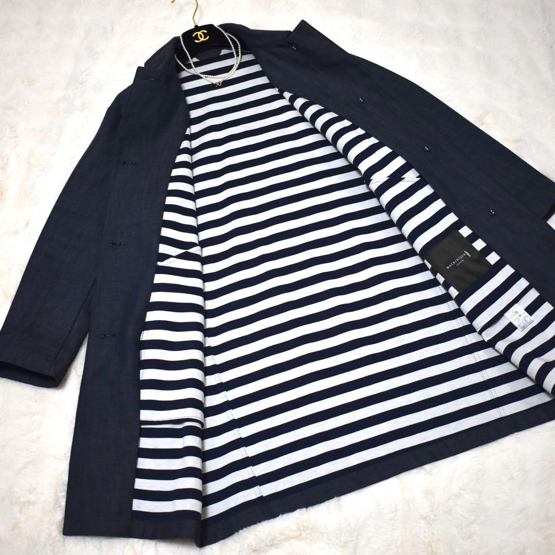 未使用✨マッキントッシュロンドン　デニム　ステンカラーコート　スプリングコート