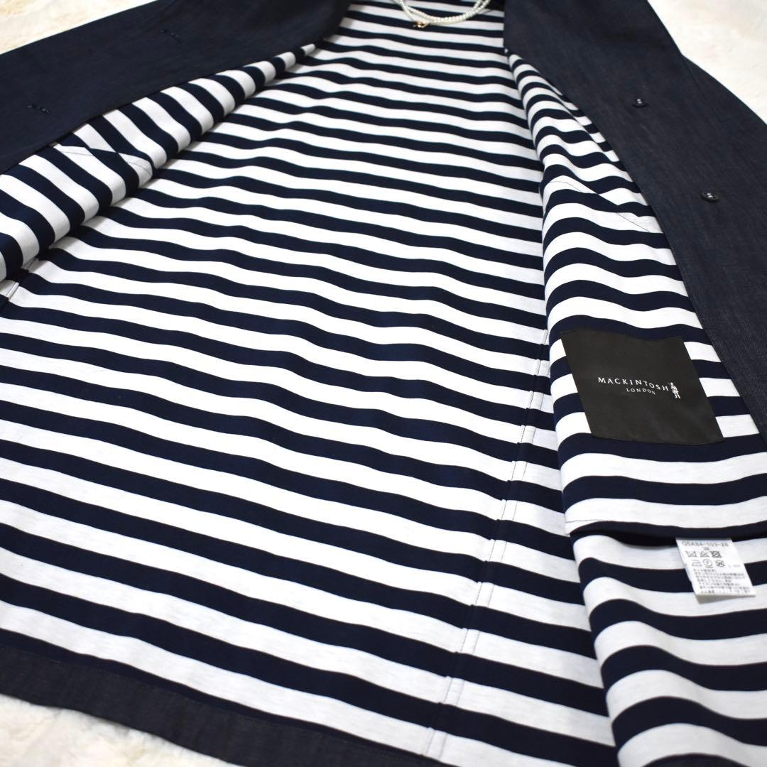 未使用✨マッキントッシュロンドン　デニム　ステンカラーコート　スプリングコート