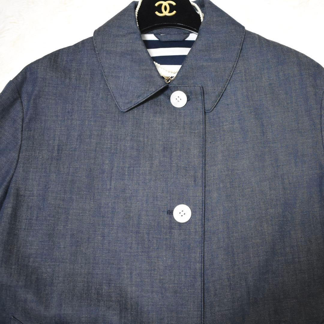 未使用✨マッキントッシュロンドン　デニム　ステンカラーコート　スプリングコート