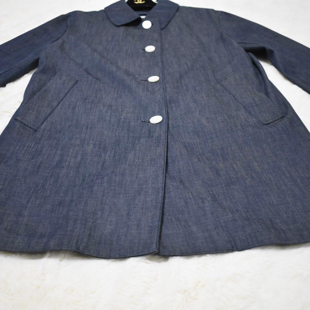 未使用✨マッキントッシュロンドン　デニム　ステンカラーコート　スプリングコート