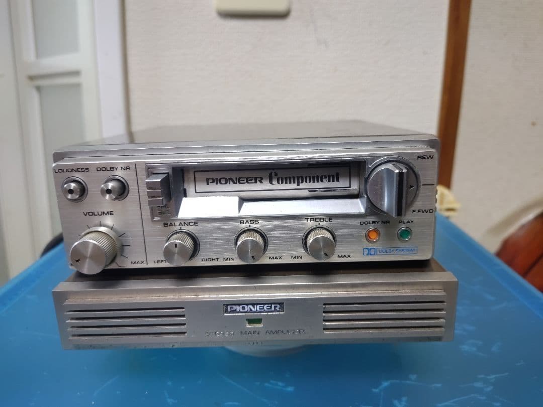 希少！旧車に必須！パイオニア　ロンサムカーボーイ　GM-4 KP-88G セット