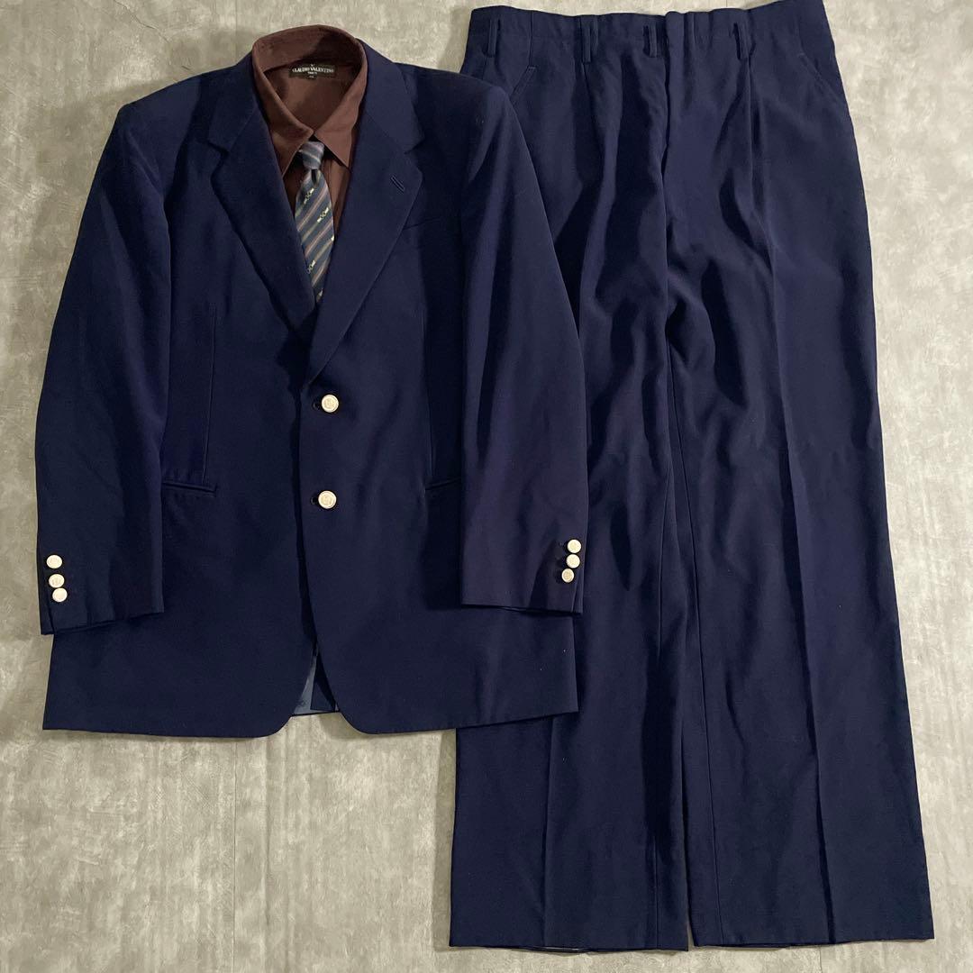 DORMEUIL 英国生地スーツ×オールドGUCCIネクタイ クラシックコーデ