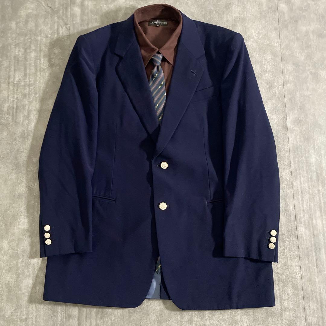 DORMEUIL 英国生地スーツ×オールドGUCCIネクタイ クラシックコーデ