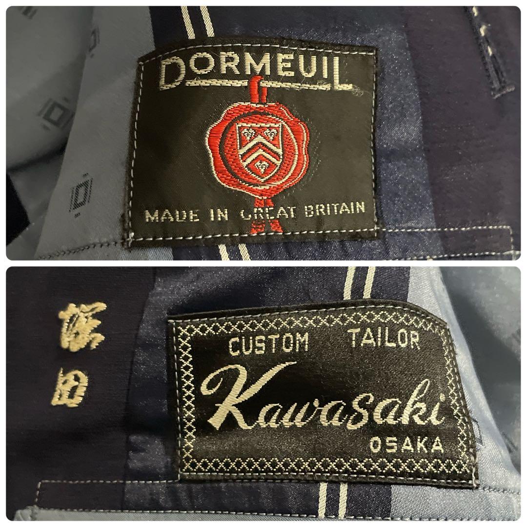 DORMEUIL 英国生地スーツ×オールドGUCCIネクタイ クラシックコーデ