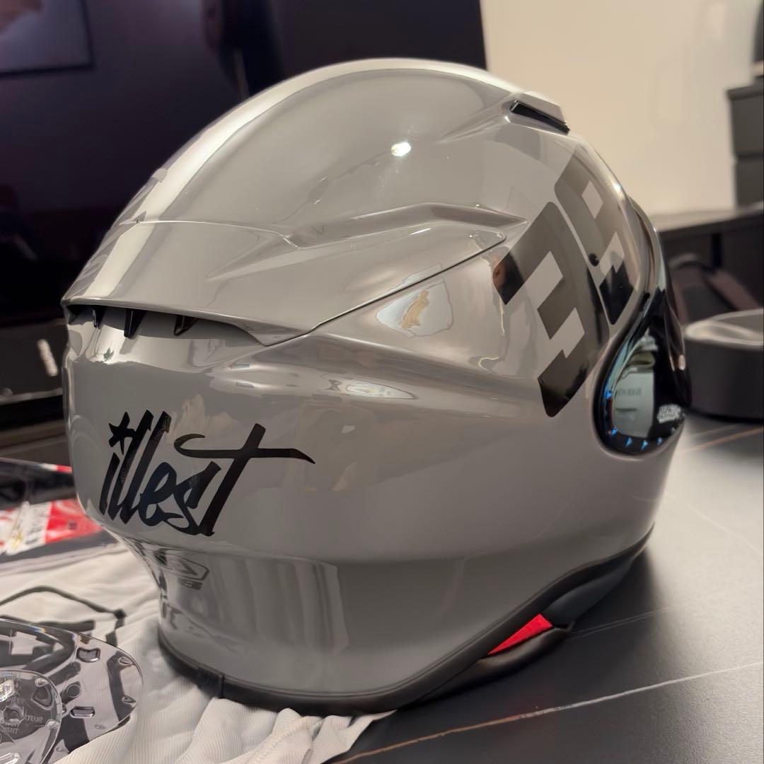 SHOEI Z8 バサルトグレー ミラーシールド XL