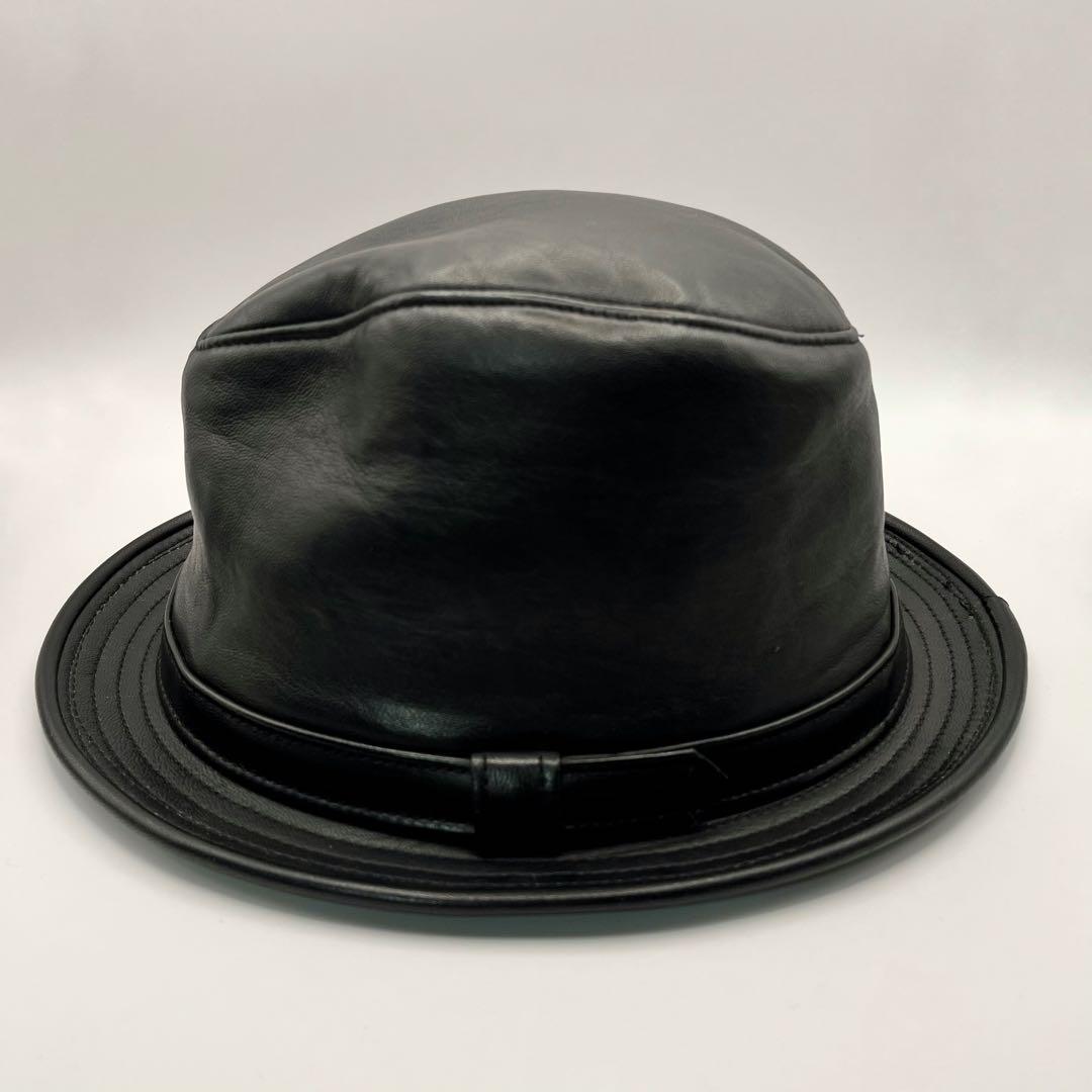 NEW YORK HAT ニューヨークハット 中折れハット レザー 本革