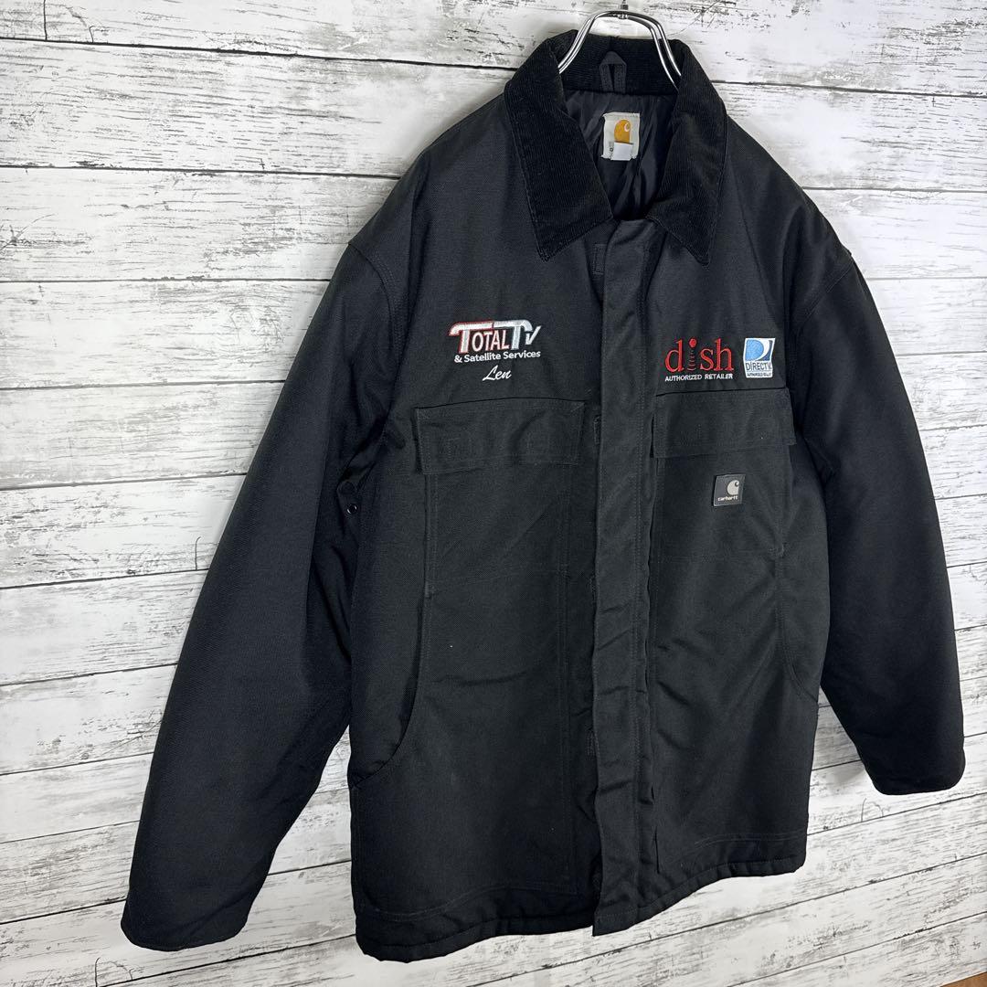 メキシコ製　企業刺繍　カーハート　ダックトラディショナルコート