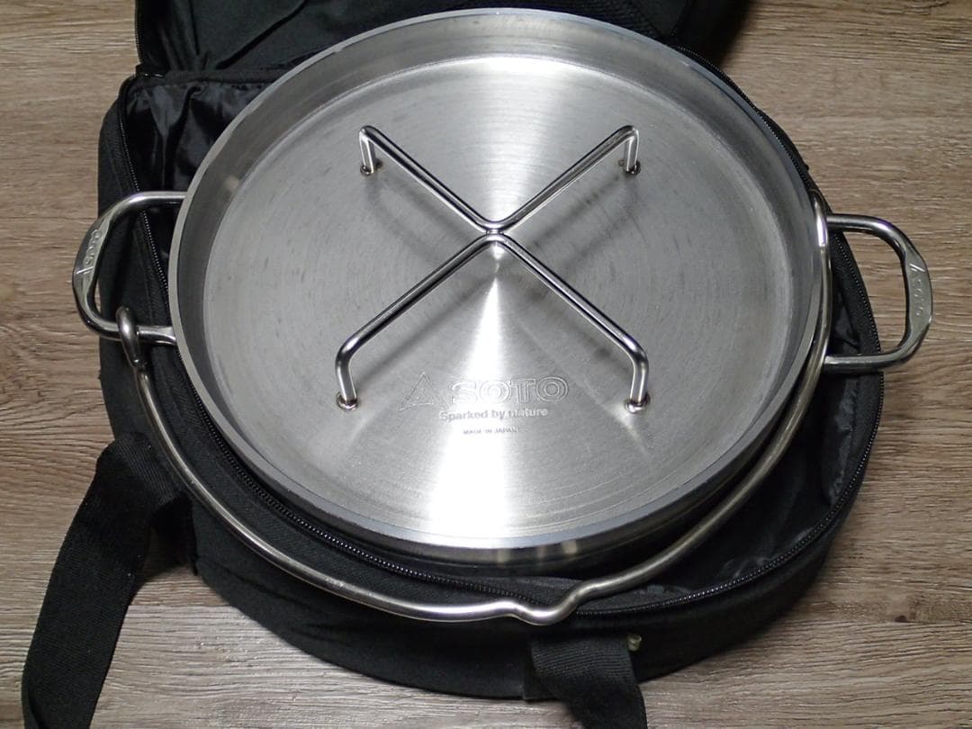 ステンレスダッチオーブン 10インチ ST-910　ケース付