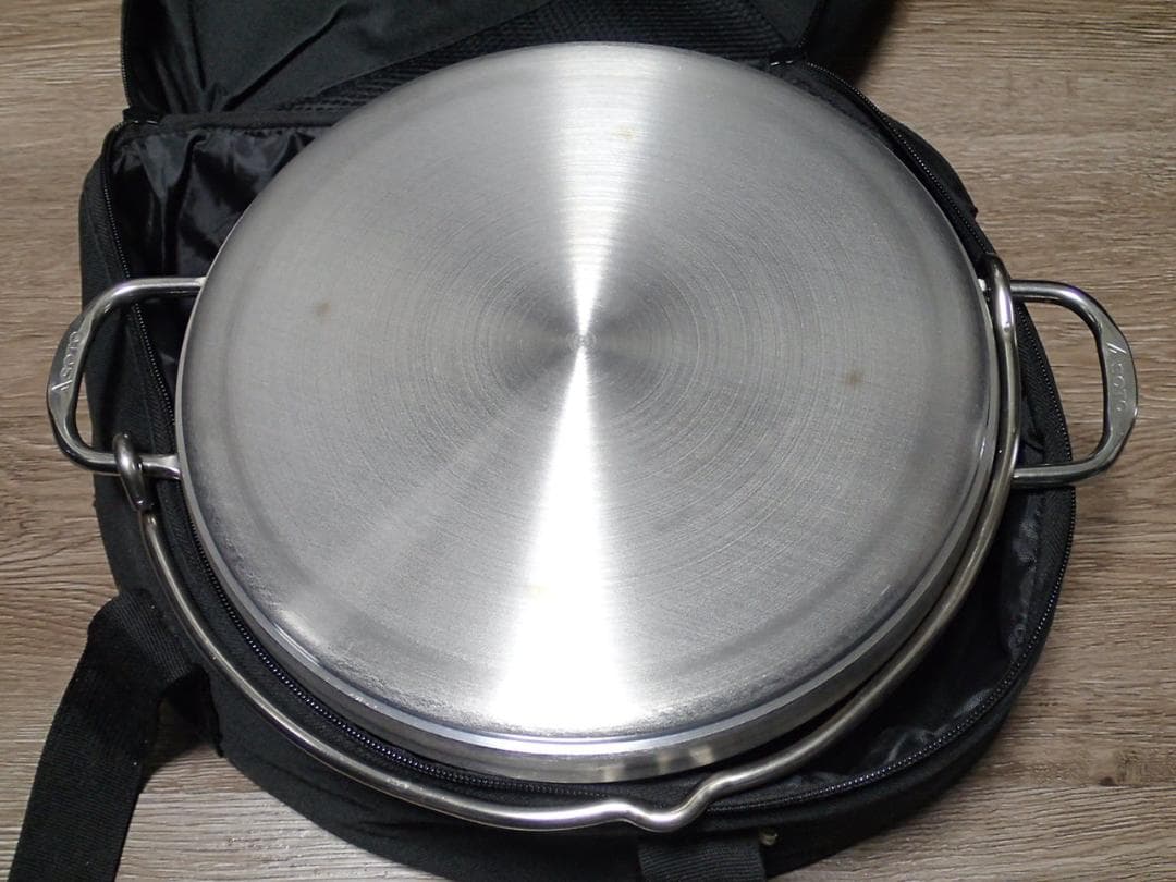 ステンレスダッチオーブン 10インチ ST-910　ケース付