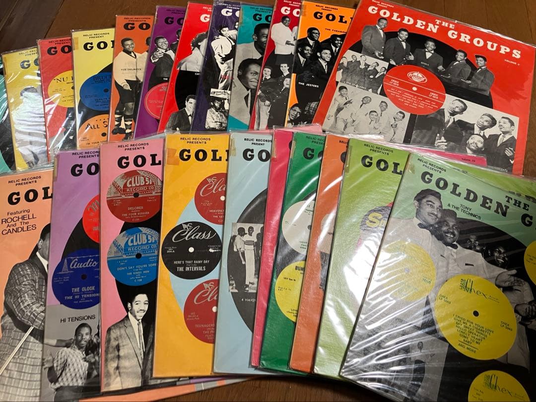 The Golden Groups Doo Wopレコードシリーズ48枚