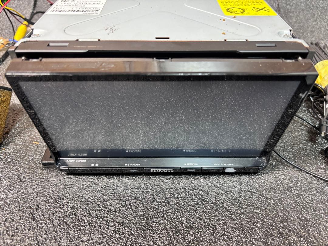 ホンダ オデッセイ RB1 後期型 アブソルート ナビ用オーディオパネルとナビ