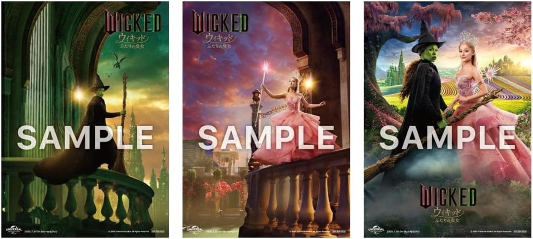 ウィキッド ふたりの魔女 Amazon限定スチールブック オリジナル巾着 特典付