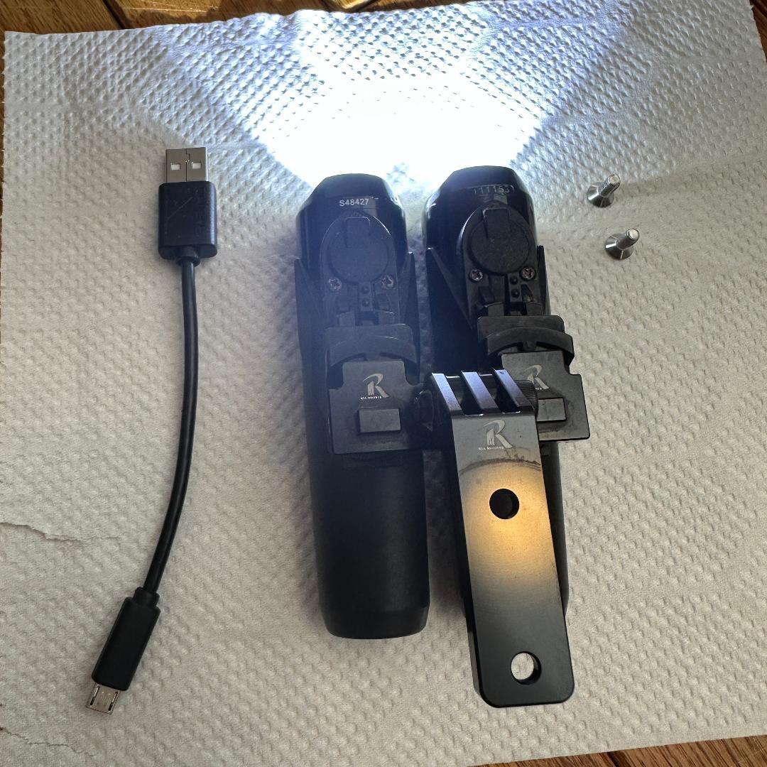 CATEYE VOLT400 + REC-MOUNTS デュアルマウント一式