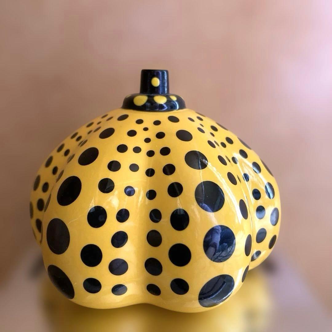 草間彌生 かぼちゃ パンプキン ペーパーウェイト オブジェ 箱有り