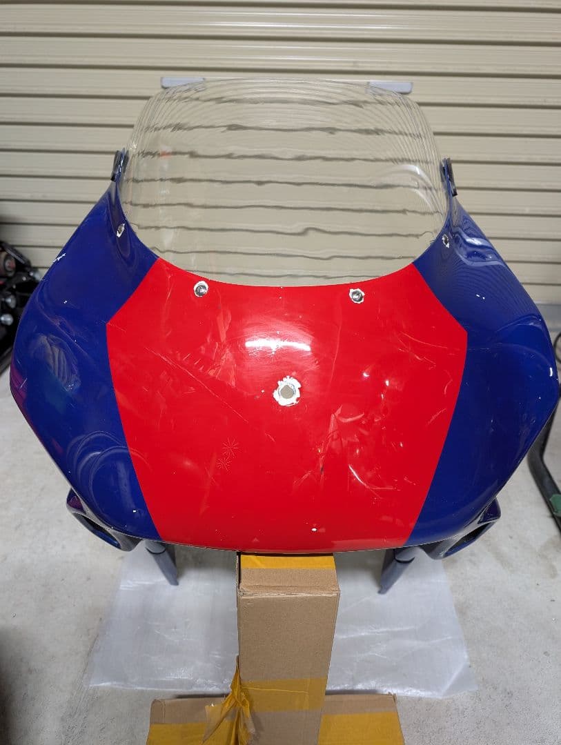 けっさん CBR250RR MC22 社外 FRPカウル スクリーン付き