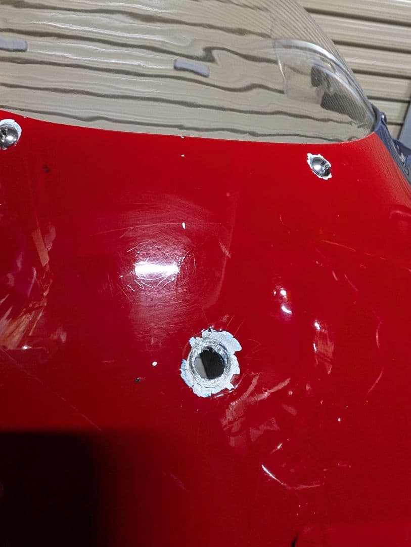 けっさん CBR250RR MC22 社外 FRPカウル スクリーン付き