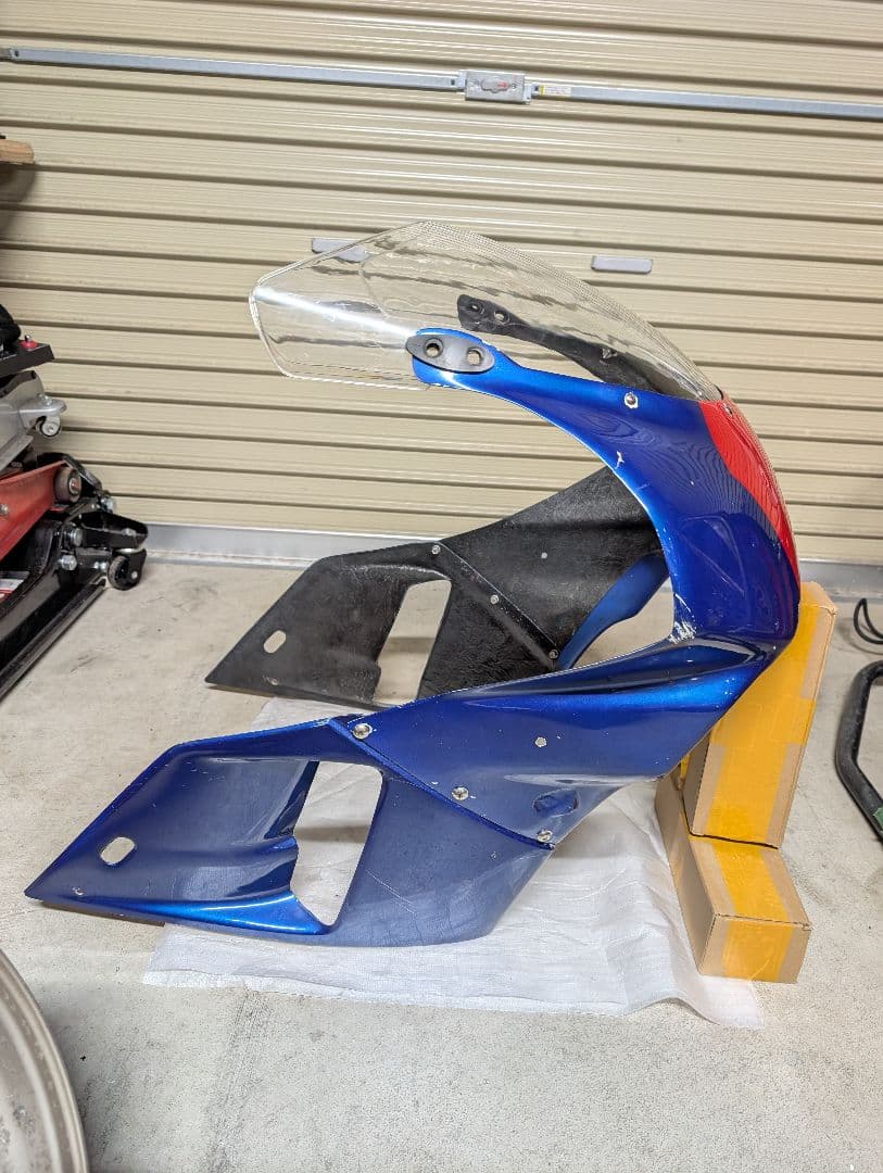 けっさん CBR250RR MC22 社外 FRPカウル スクリーン付き