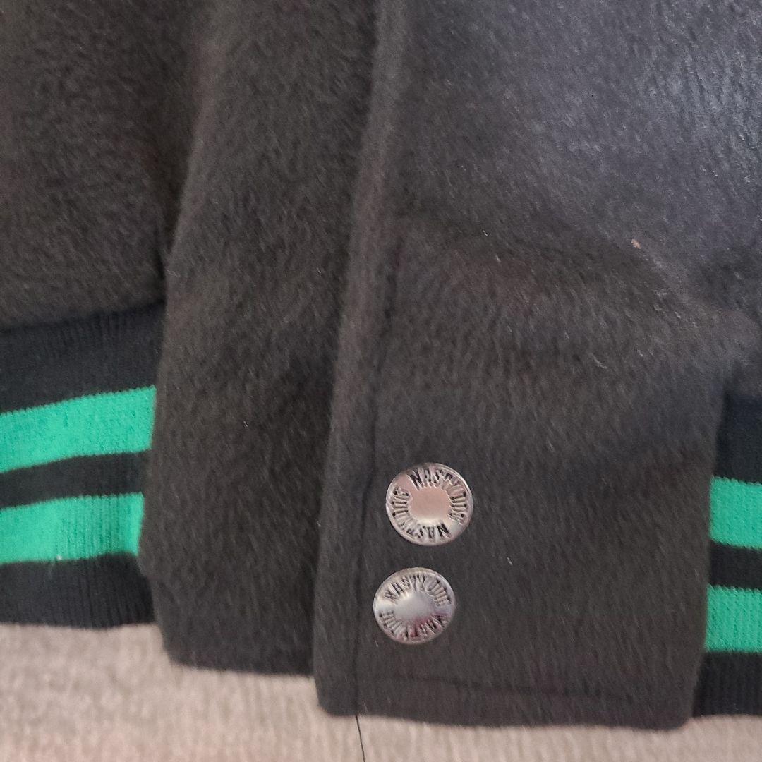 Nasty Dog ナスティードッグ　スタジャン L ブラック/グリーン