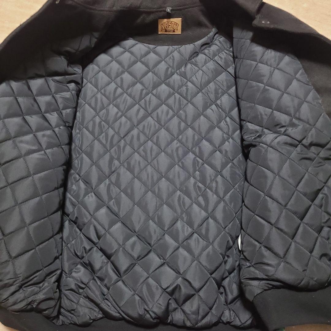 Nasty Dog ナスティードッグ　スタジャン L ブラック/グリーン