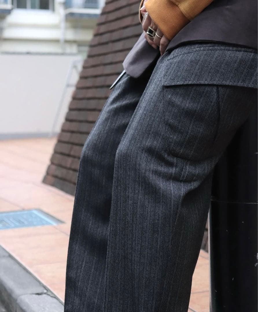 advent 24aw faye別注 カーゴスラックス size:2