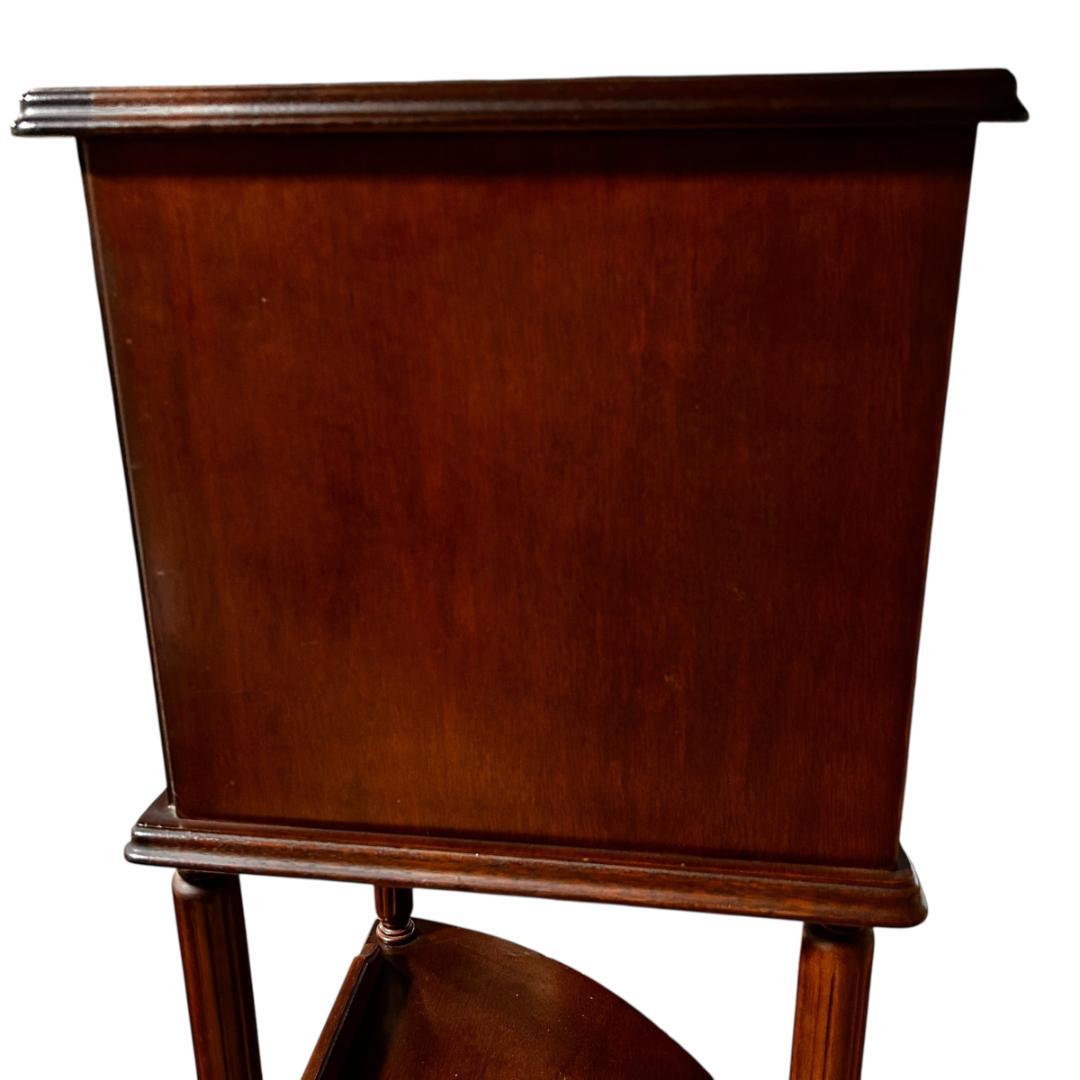 綾野製作所 アヤノクラフト コーナーキャビネット 木製3段 ダークブラウン