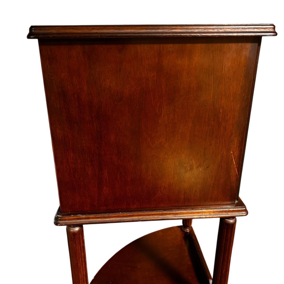 綾野製作所 アヤノクラフト コーナーキャビネット 木製3段 ダークブラウン