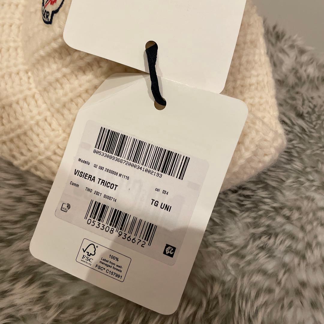 【新品】モンクレール！サンバイザー！