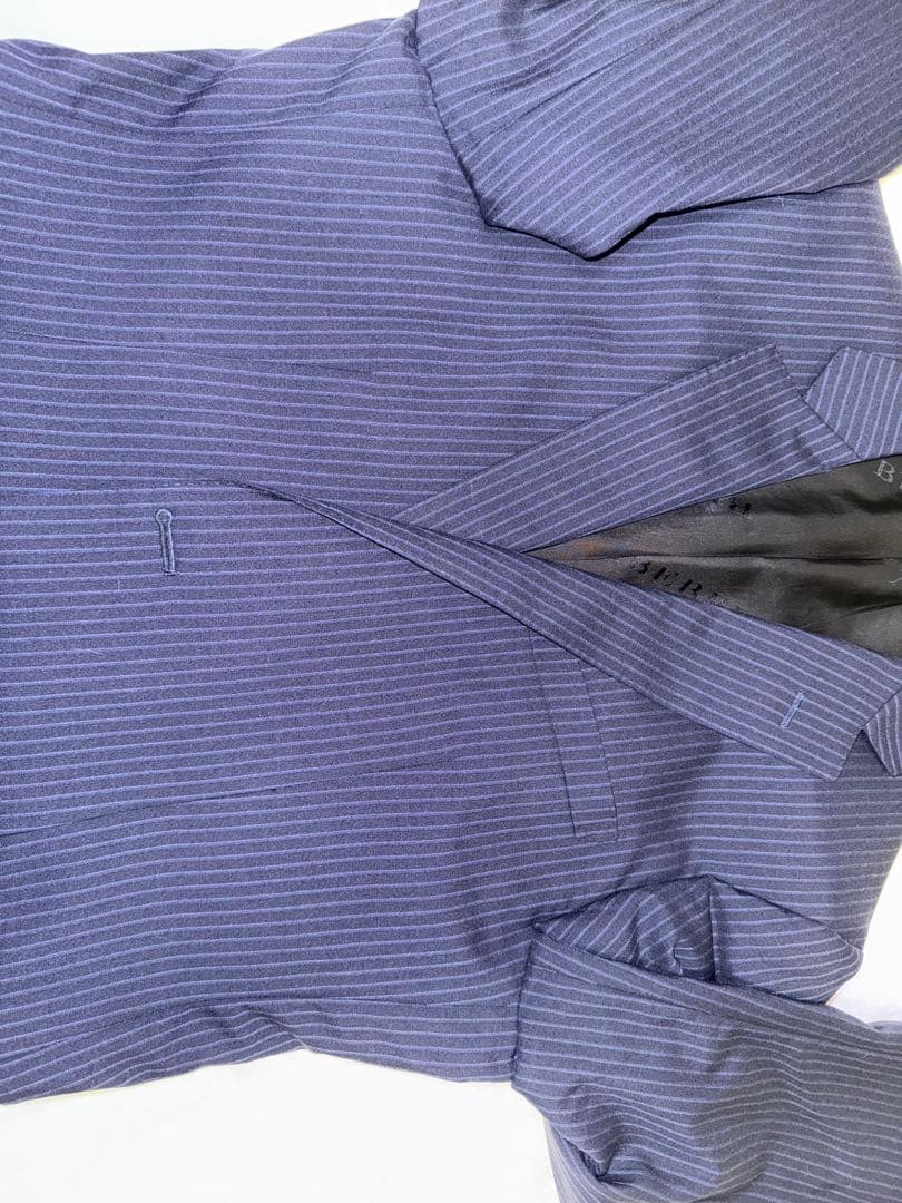 ✨極美品✨バーバリー ネイビー ストライプ 3ピース スーツ