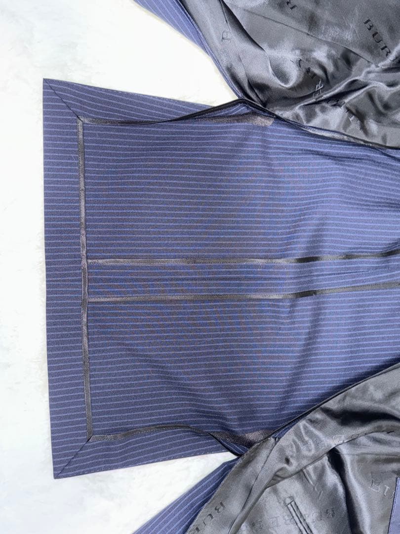 ✨極美品✨バーバリー ネイビー ストライプ 3ピース スーツ