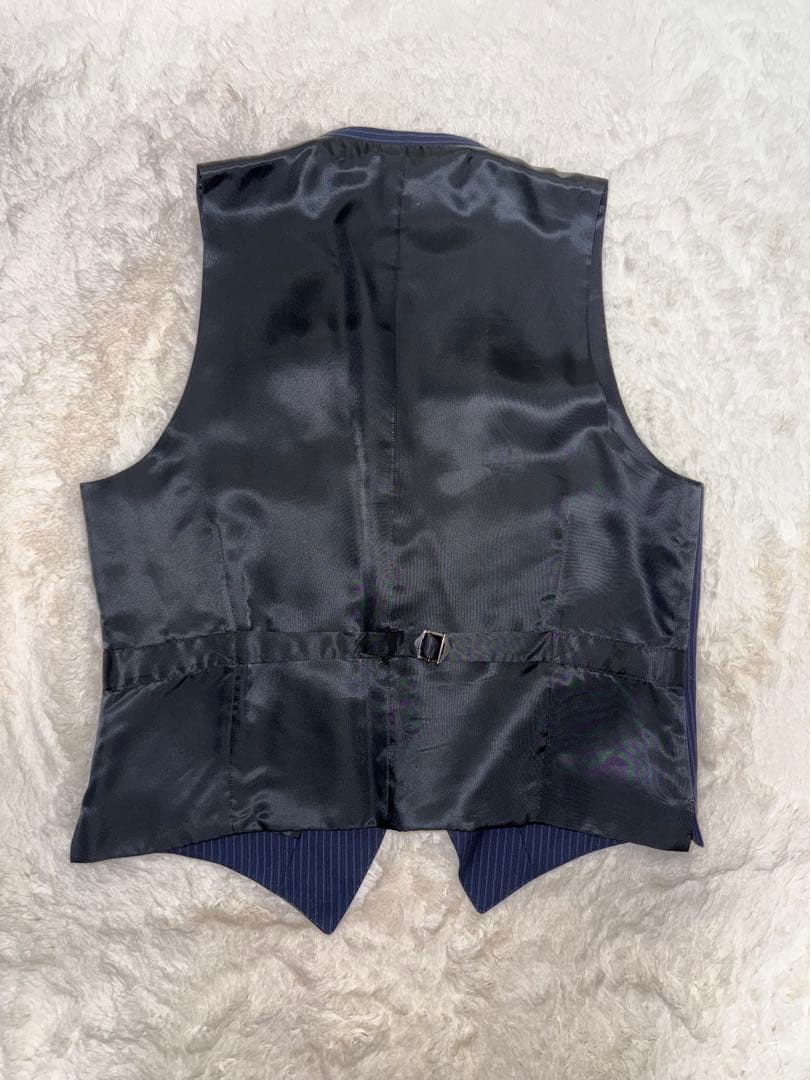 ✨極美品✨バーバリー ネイビー ストライプ 3ピース スーツ