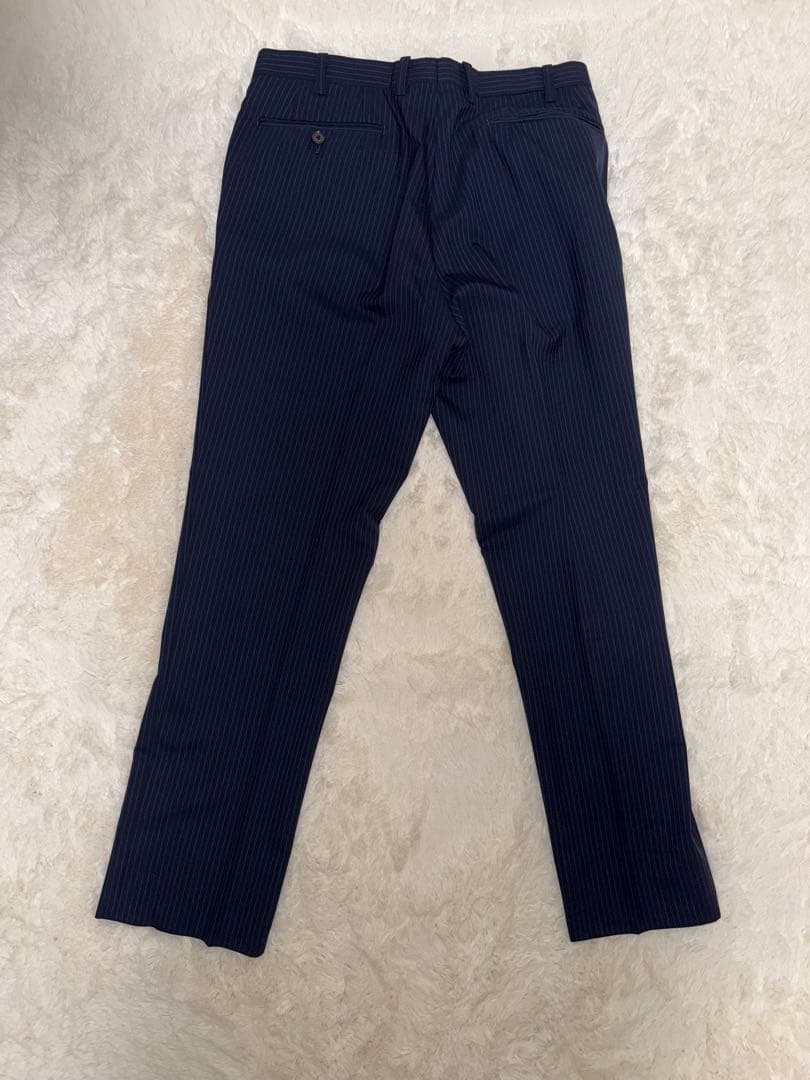 ✨極美品✨バーバリー ネイビー ストライプ 3ピース スーツ