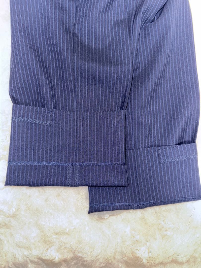 ✨極美品✨バーバリー ネイビー ストライプ 3ピース スーツ