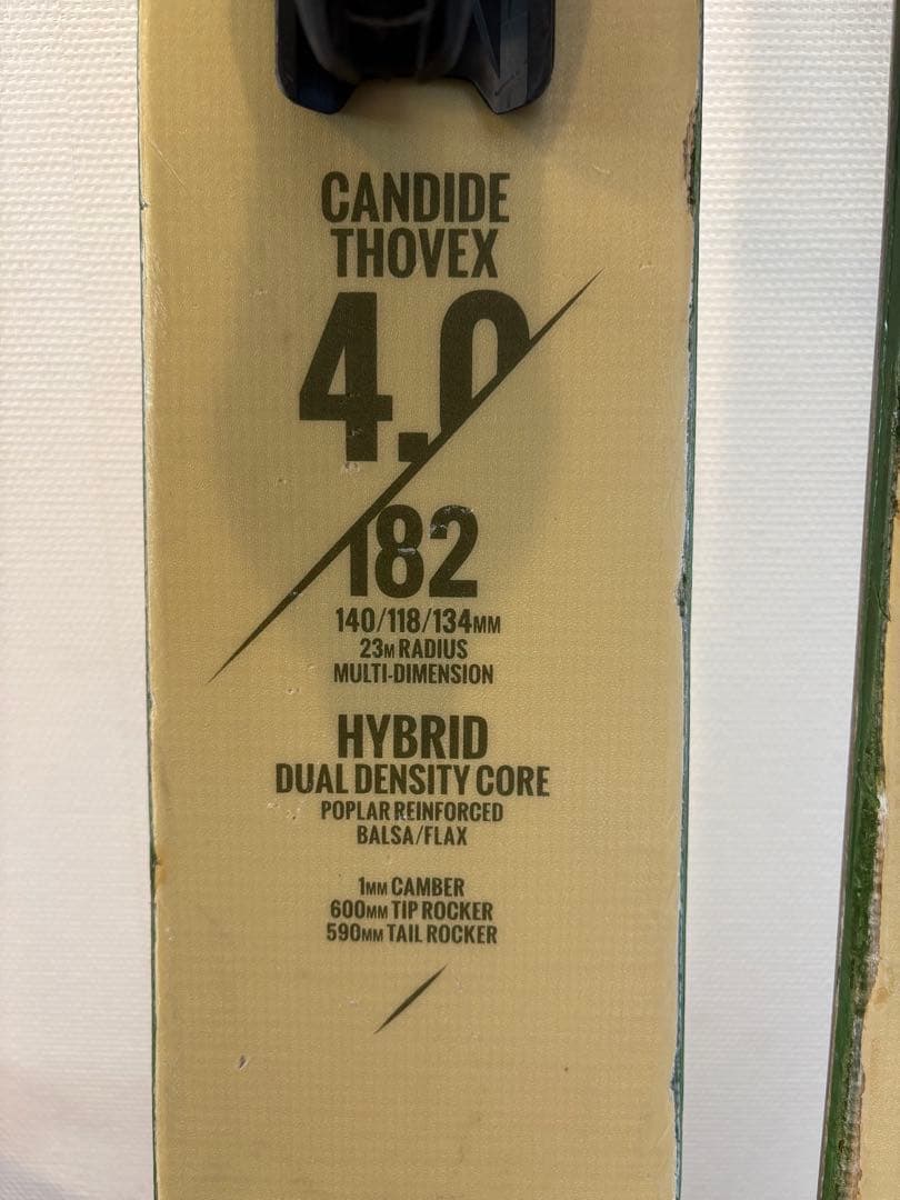 FACTION CT 4.0 182cm MARKER GRIFONビンディング