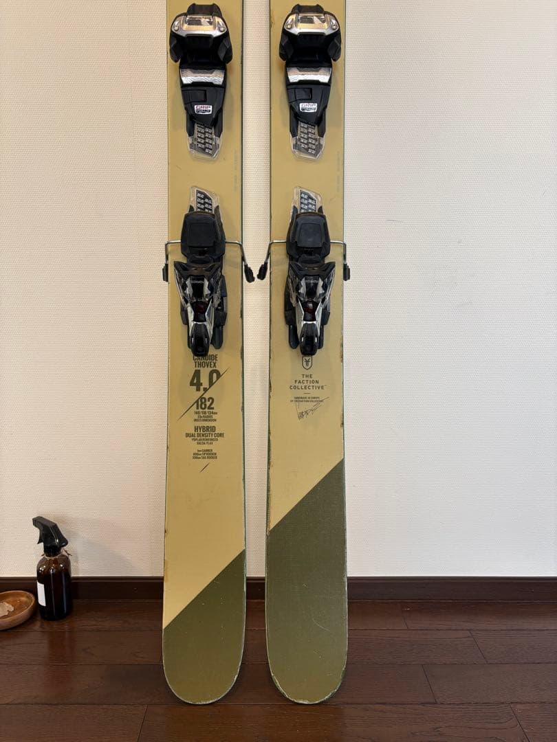 FACTION CT 4.0 182cm MARKER GRIFONビンディング