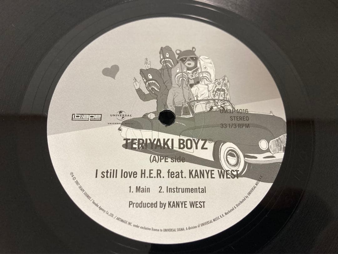 【極少盤】Teriyaki Boyz feat. Kanye Westレコード