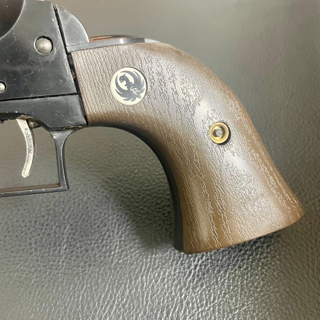 現状品 コクサイABS樹脂製モデルガン ルガースーパーブラックホーク10インチ