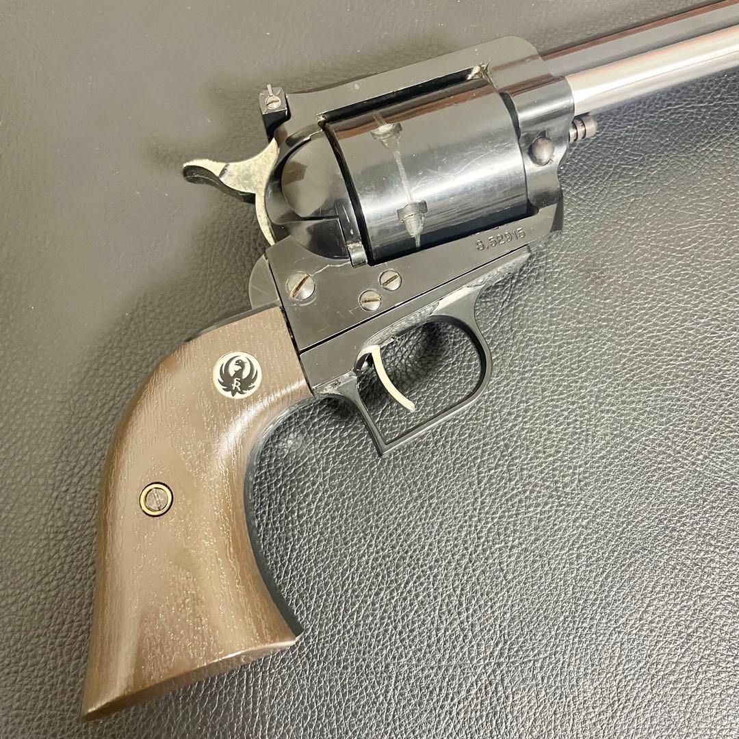 現状品 コクサイABS樹脂製モデルガン ルガースーパーブラックホーク10インチ