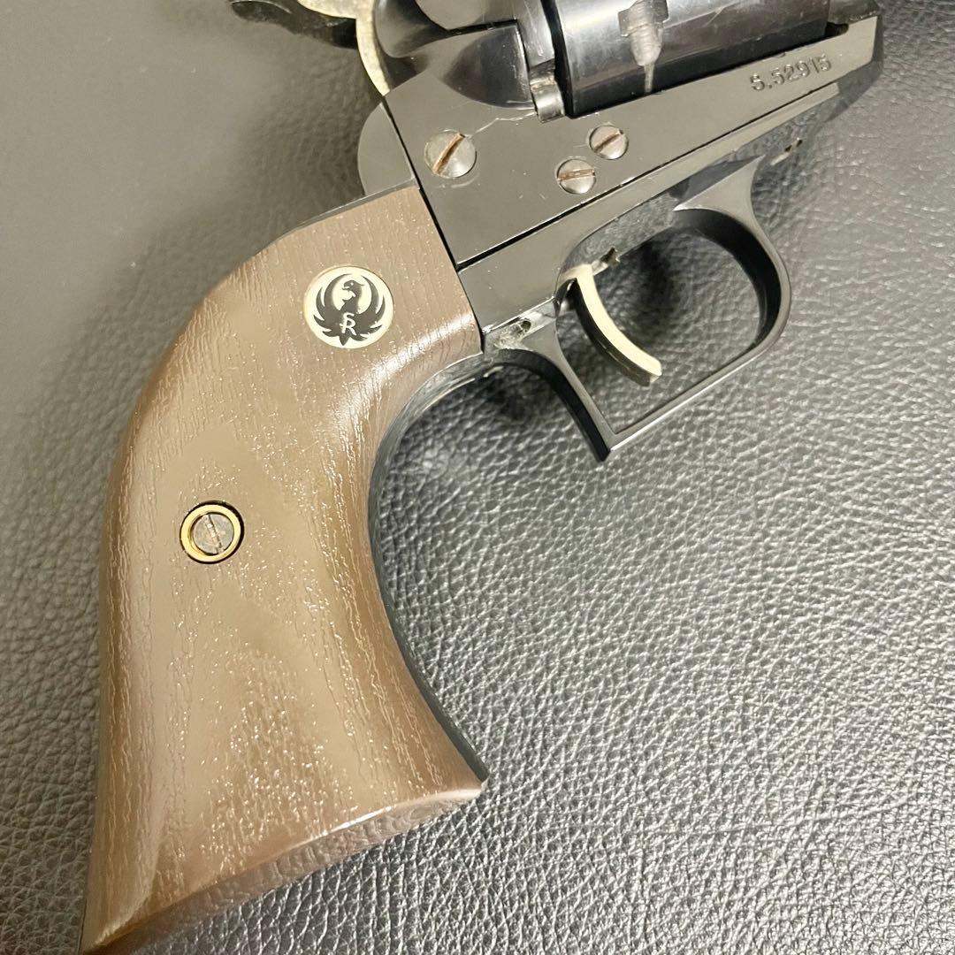 現状品 コクサイABS樹脂製モデルガン ルガースーパーブラックホーク10インチ