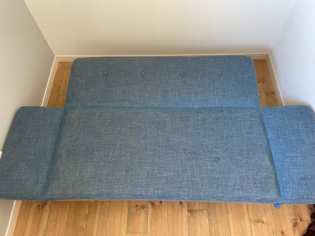 大幅値下げ LOWYA 2人掛けソファ クッション付き