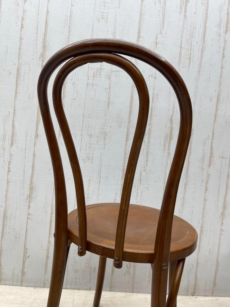 ベントウッド ループバック 曲木 2脚 まとめて ダイニングチェア 木製椅子