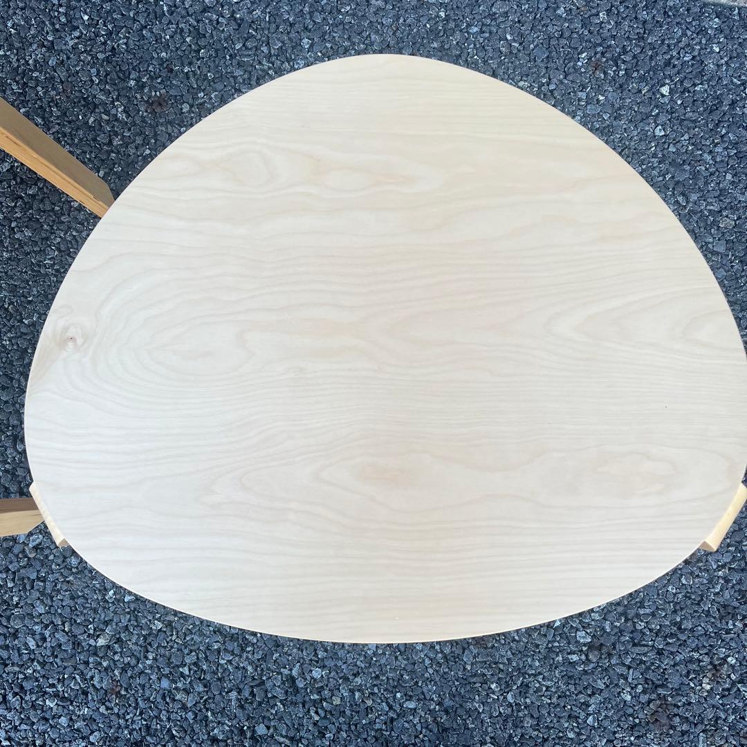 【 美品/送料込み 】IKEA スヴァルスタ ネストテーブル2点セット　バーチ