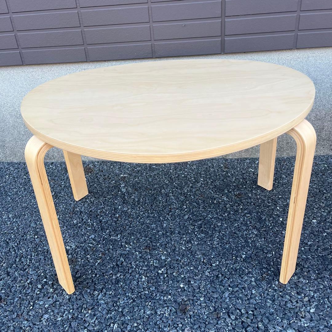 【 美品/送料込み 】IKEA スヴァルスタ ネストテーブル2点セット　バーチ