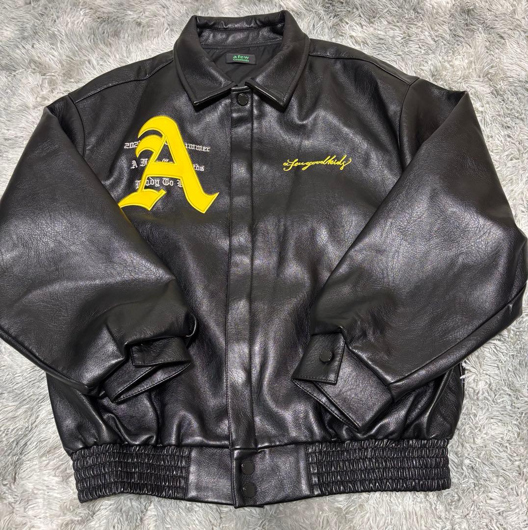 【AFGK a few good kids 】スタジャン ジャケット レザー