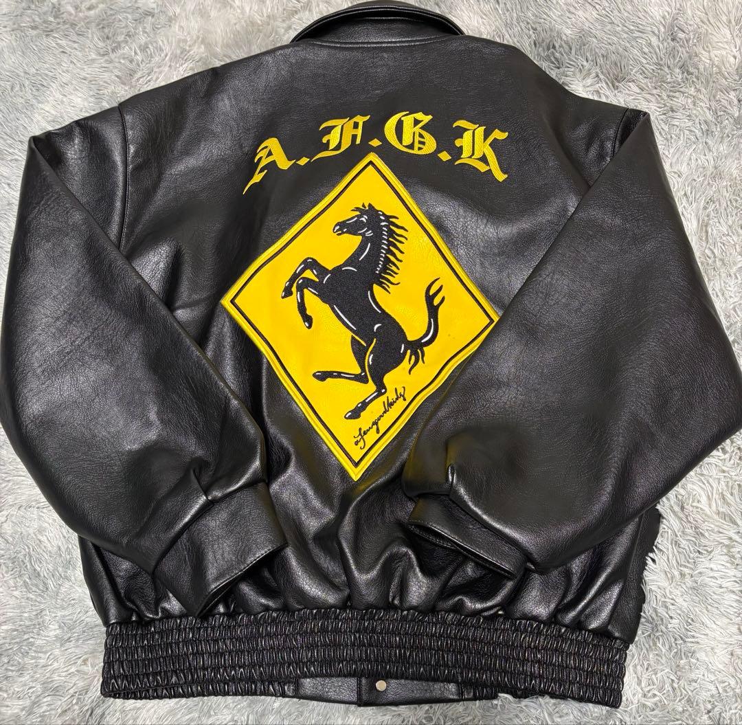 【AFGK a few good kids 】スタジャン ジャケット レザー