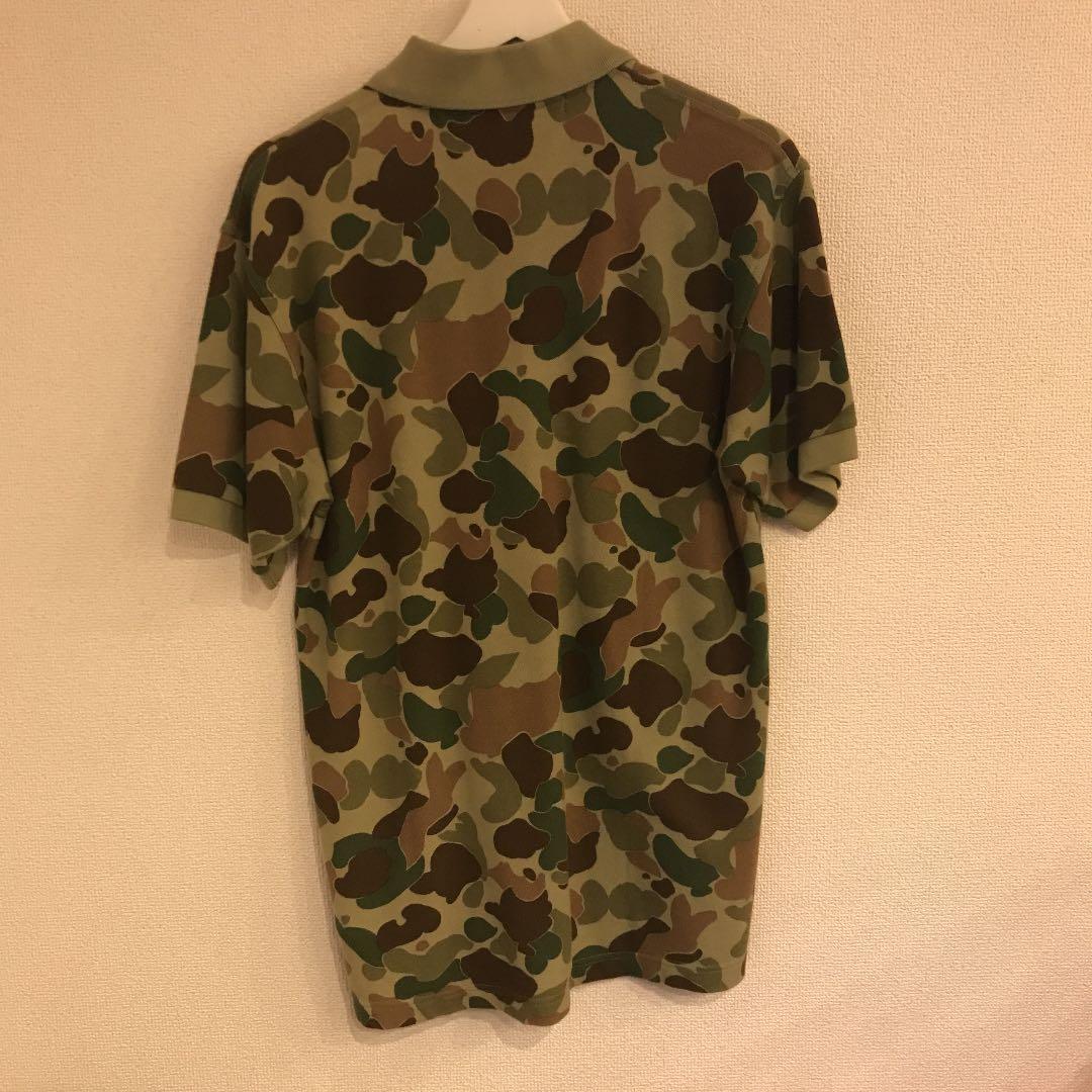 限定コラボ！ジュンヤワタナベコムデギャルソン×フレッドペリー迷彩半袖ポロシャツS