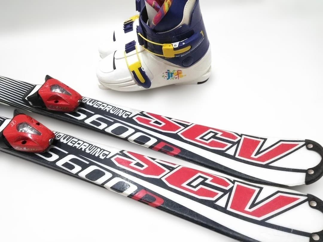 ジュニアスキー3点セット スノーカービング118cm アストロJr f 24cm