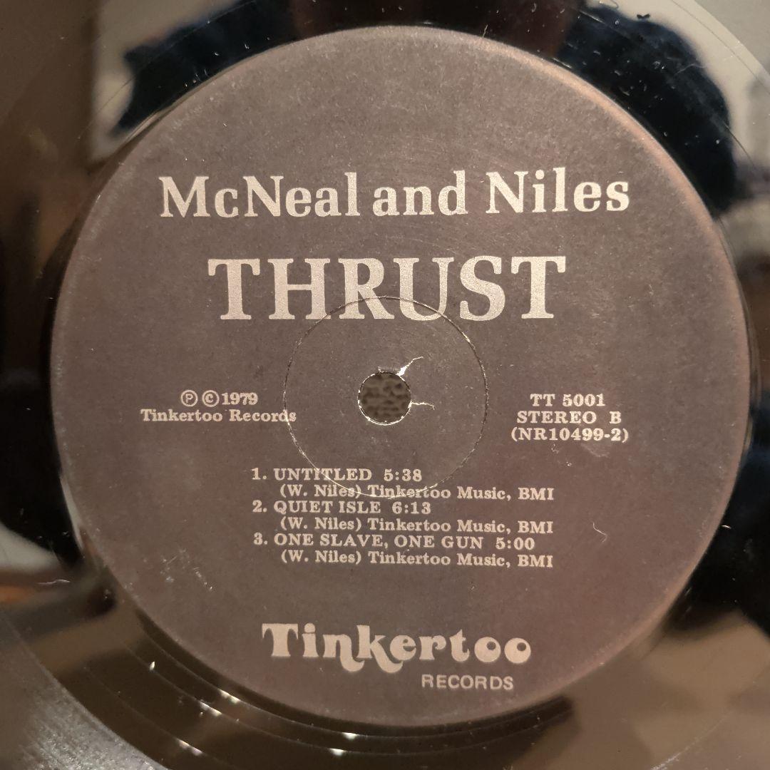 McNeal and Niles THRUST ORIGINAL メガレア盤