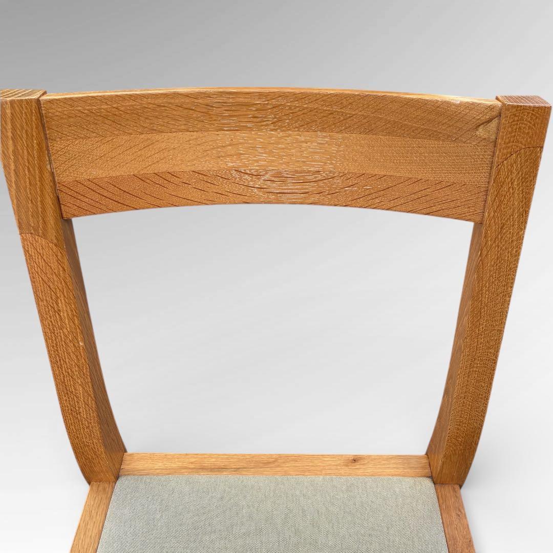 美品　無印良品 MUJI オーク材 ダイニング　チェア 2脚セット 北欧スタイル